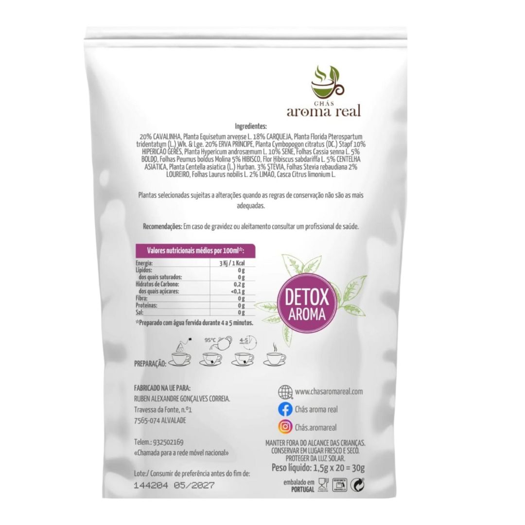 124 Detoxaroma Pirâmides - 20x1,5g - Image 2