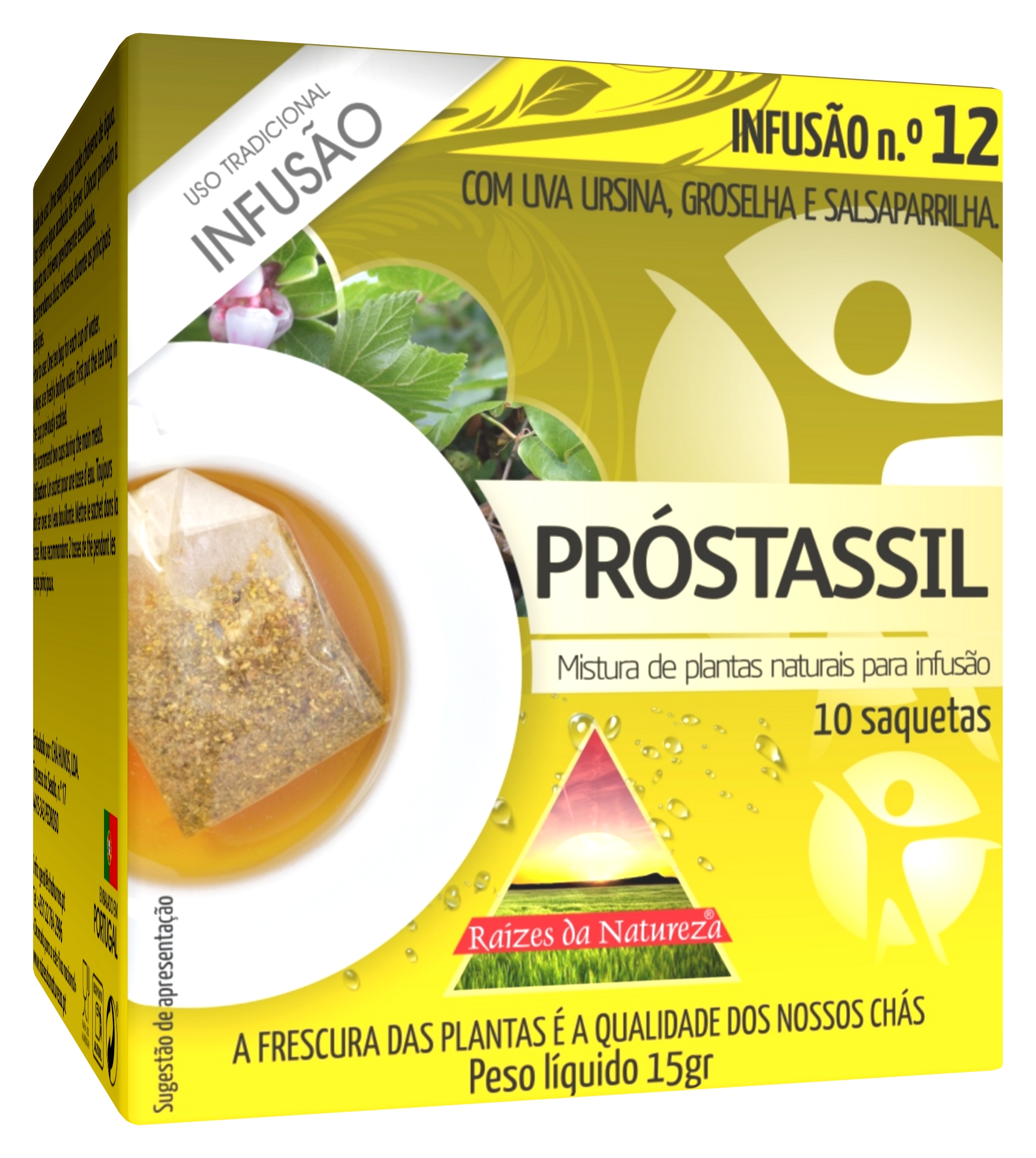 12 próstassil infusão RDN Infusão Próstassil Raizes da Natureza - 10 saquetas x 1,5g - Image 1
