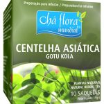 Infusão Centelha Asiática Chá Flora Mundial - 10 saquetas x 1,5g