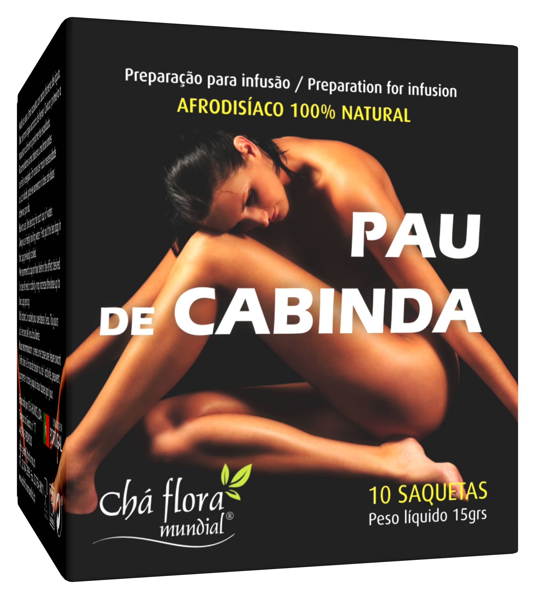 PAU DE CABINDA - CHÁ FLORA MUNDIAL Infusão Pau de Cabinda  - 10 saquetas x 1,5g - Image 1