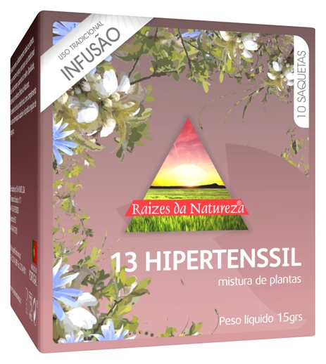 RA-ZES-DA-NATUREZA-HIPERTENSSIL Infusão Hipertenssil Raizes da Natureza - 10 saquetas x 1,5g - Image 1