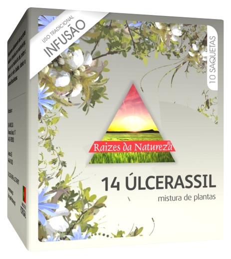 RA-ZES-DA-NATUREZA--LCERASSIL Infusão Úlcerassil Raizes da Natureza - 10 saquetas x 1,5g - Image 1