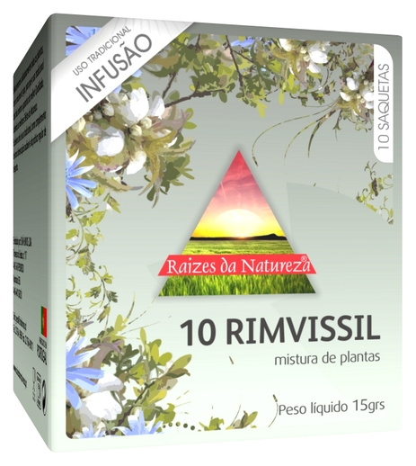 RA-ZES-DA-NATUREZA-RIMVISSIL Infusão Rimvissil Raizes da Natureza - 10 saquetas x 1,5g - Image 1