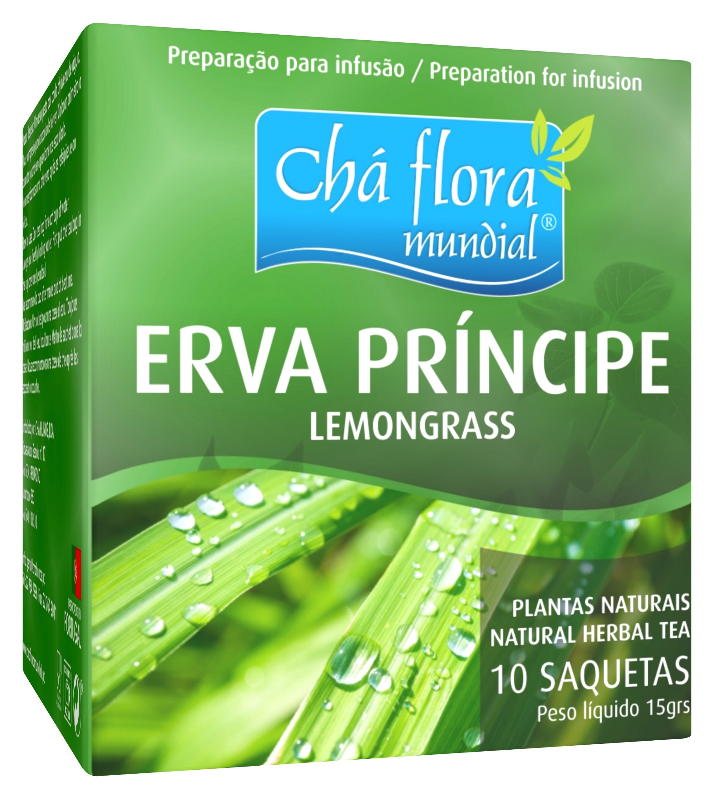 ERVA PRÍNCIPE - CHÁ FLORA MUNDIAL Infusão Erva Principe Chá Flora Mundial- 10 saquetas x 1,5g - Image 1