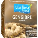 Infusão Gengibre Raiz Chá Flora Mundial - 10 saquetas x 1,5g