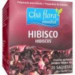 Infusão Hibisco Chá Flora Mundial - 10 saquetas x 1,5g