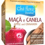 Infusão Maçã e Canela Chá Flora Mundial - 10 saquetas x 1,5g